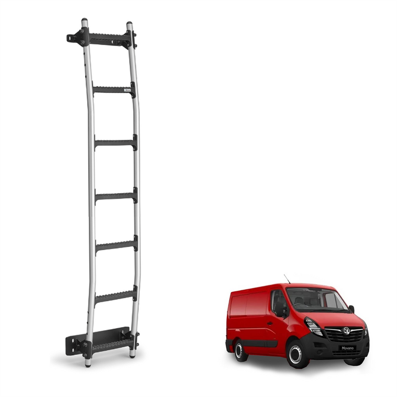 Rhino Aluminium (2010-2021) 7 Step Rear Door Ladder