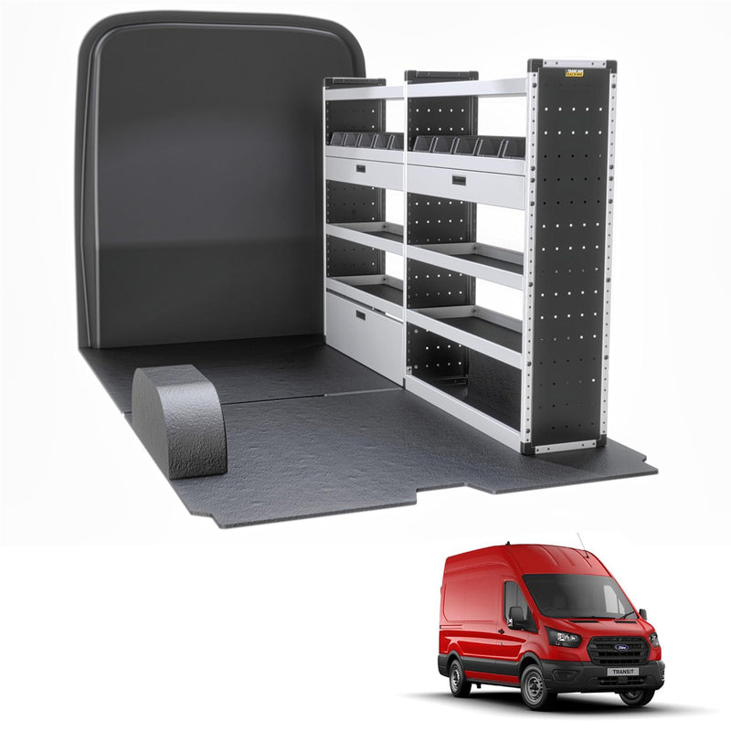 Ford Transit Van Guard Racking - Driver Side [Gold Pack]