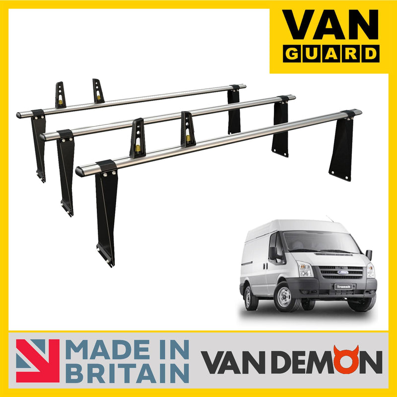 Van Guard Ulti Bar+ 3 Bar Rack Ford Transit Mk6/7 (2000-2014)