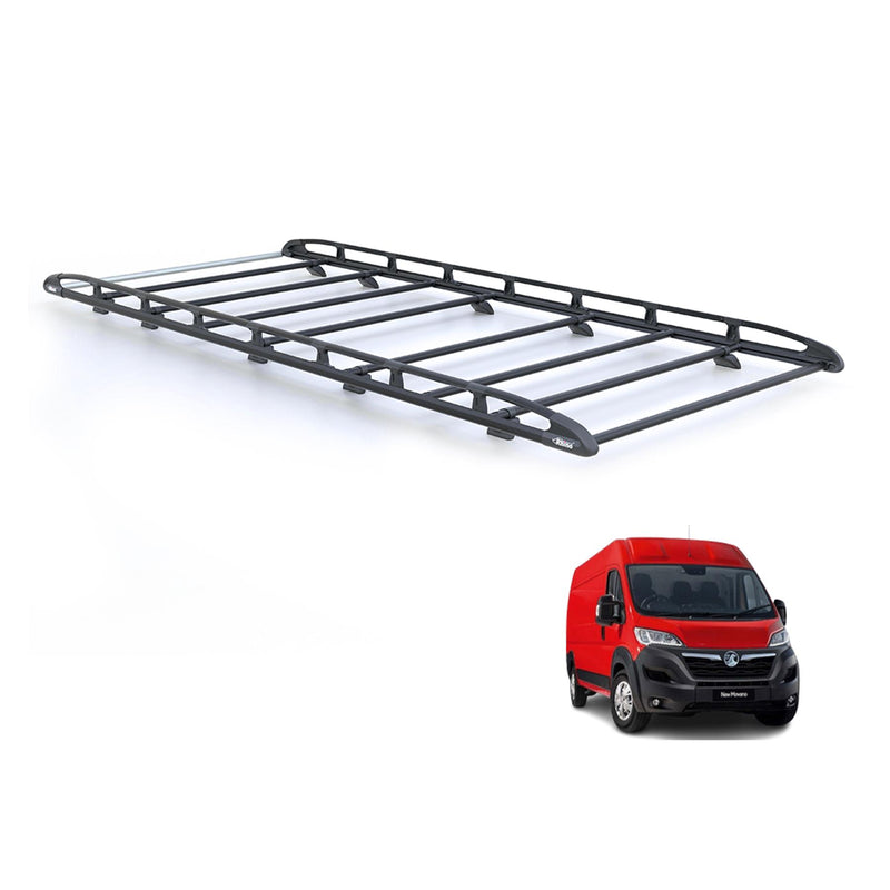 Vauxhall Movano (2021-) - Rhino KammRack Black Roof Rack