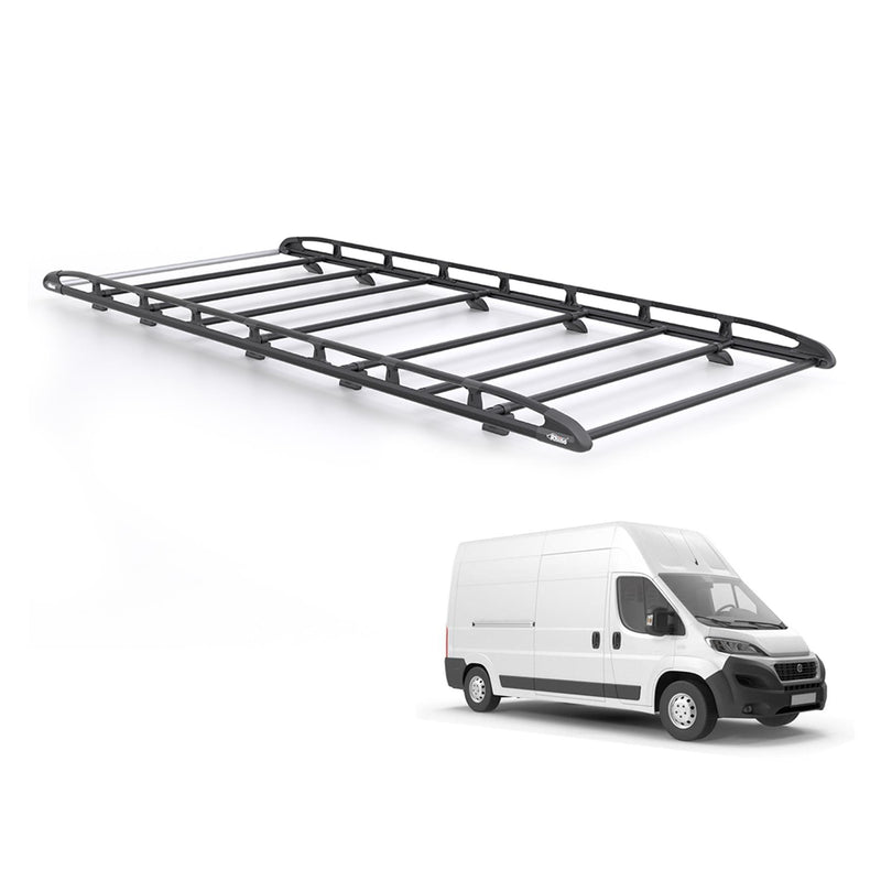 Fiat Ducato (2006-) - Rhino KammRack Black Roof Rack