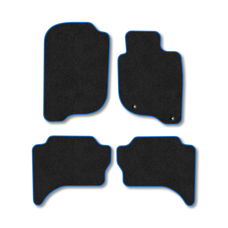 Fiat Fullback (2016+) [Double Cab] [Rear Heater] Carpet Floor Mats