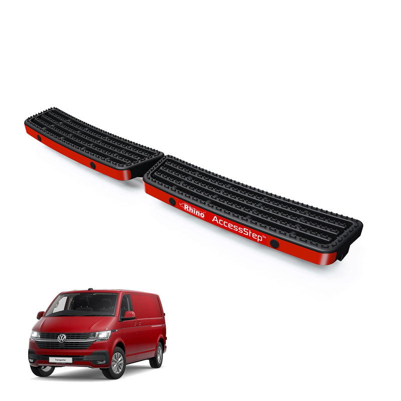 VW Transporter (2015-2024) Black Twin AccessStep - With Connect+
