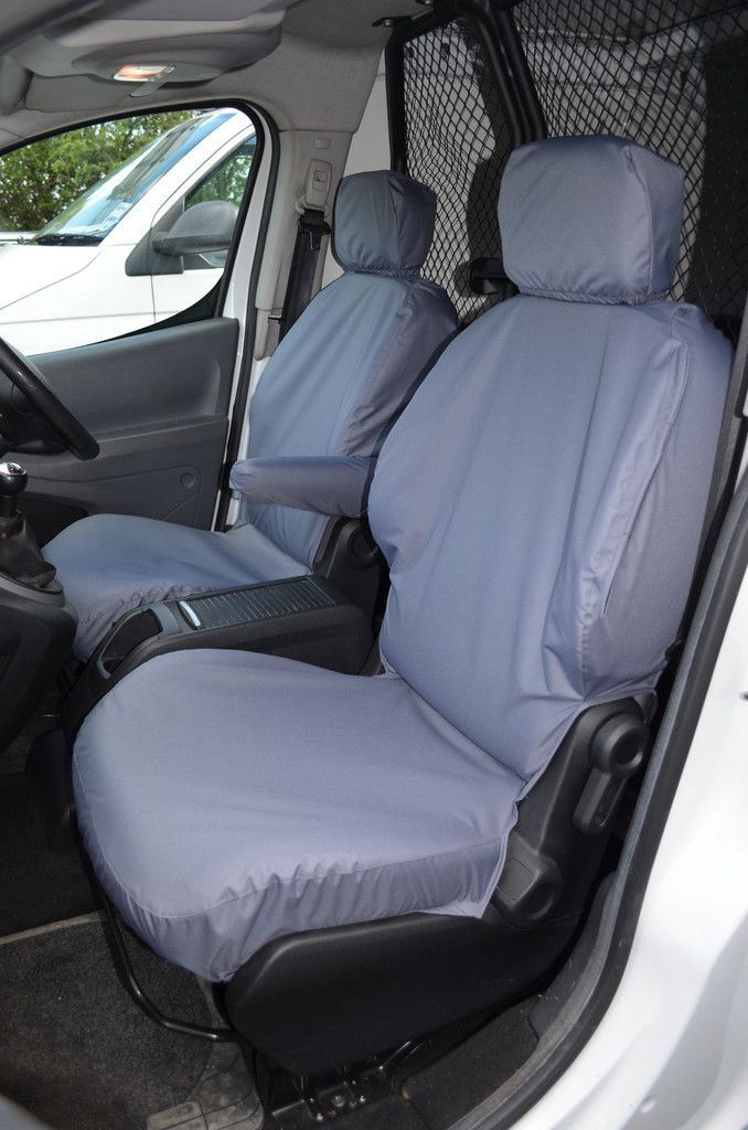 Citroen Berlingo - Tailored Front Row Seat Covers in Grey (1+1)