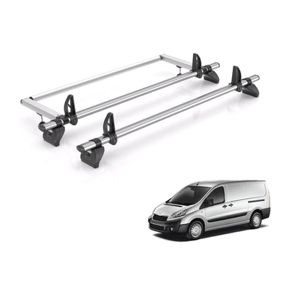 Peugeot Expert (2007-2016) - Rhino Kammbar Fleet Roof Bars