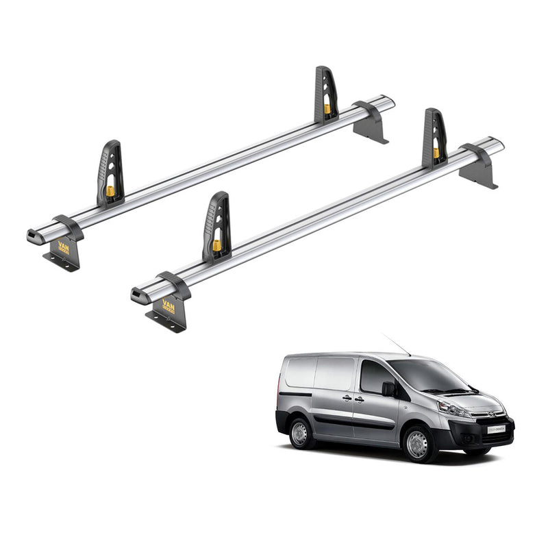 Toyota ProAce (2013-2016) - 2 Van Guard Ultibar Plus Roof Bars