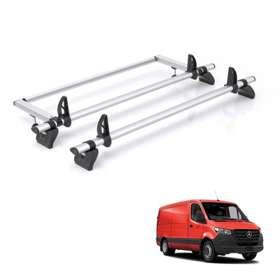 Mercedes Sprinter (2018 onwards) - Rhino Kammbar Pro Roof Bars