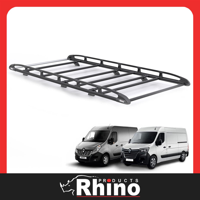 Renault Master (2010-2024) - Rhino KammRack Black Roof Rack