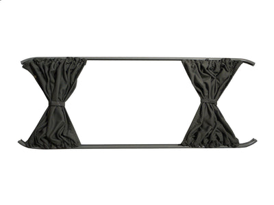 VW Transporter (T6 2015-) - Right Side Panel Door Grey Curtain Kit