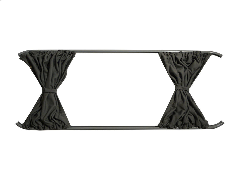 VW Transporter (T6 2015-) - Right Side Panel Door Grey Curtain Kit