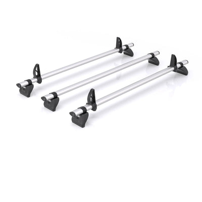 VW Transporter (2022-) Multivan - 3 Rhino Kammbar Pro Roof Bars (Aluminium)