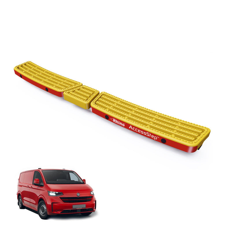 VW Transporter (2024-) Yellow Triple AccessStep - With Connect+