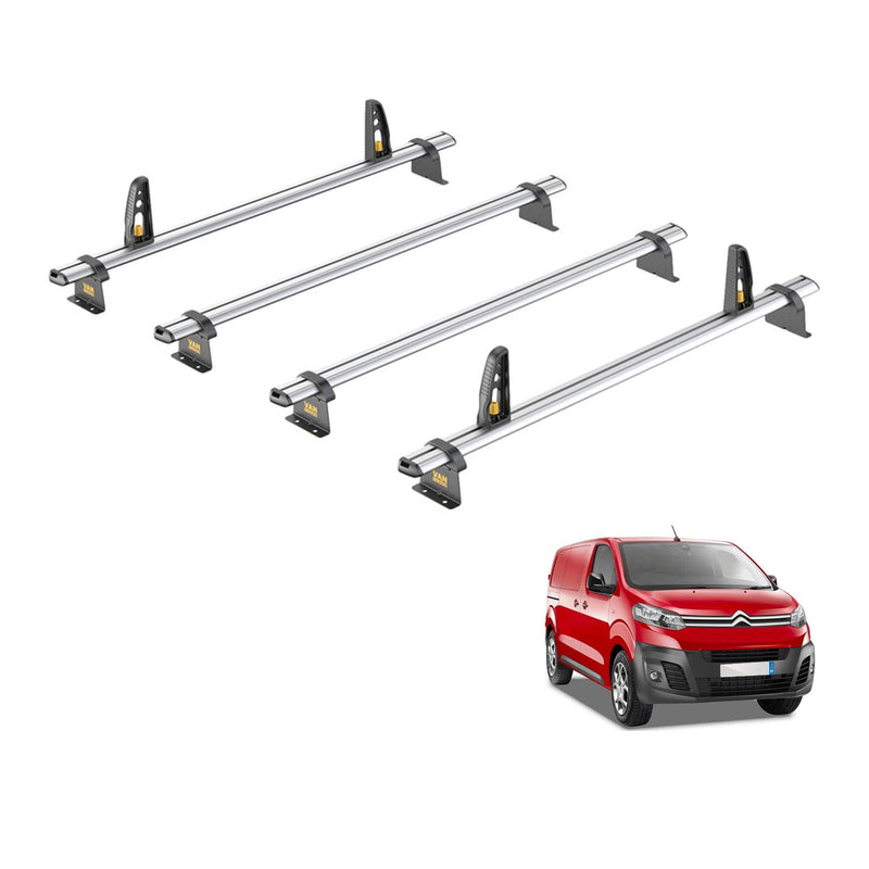 Peugeot Expert (2016-) - 4 Van Guard Ulti Roof Bars