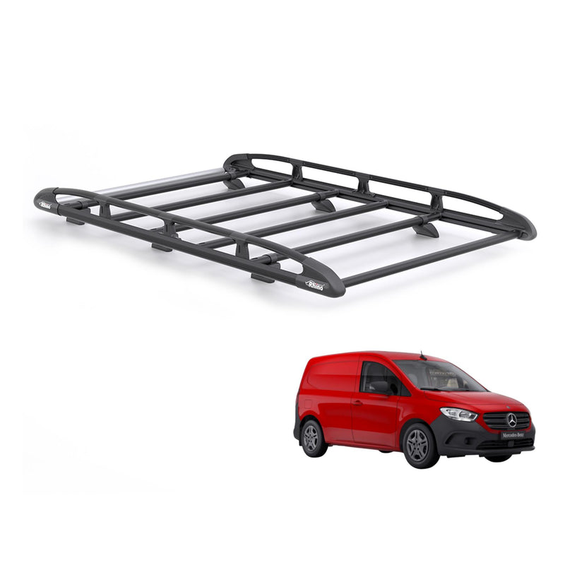 Mercedes Citan (2022-) - Rhino KammRack Black Roof Rack