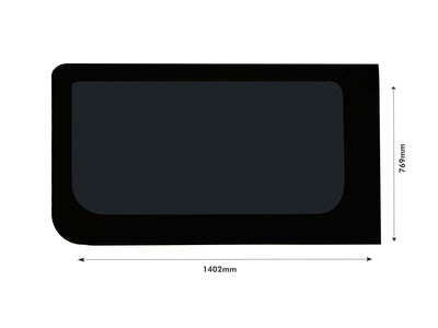 Mercedes Sprinter 2006- Left Hand Side Fixed Tint