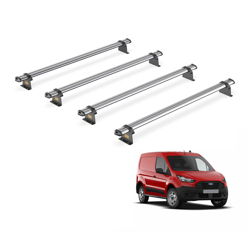Ford Transit (2013-2023) Connect - 4 Van Guard Ultibar Trade Roof Bars