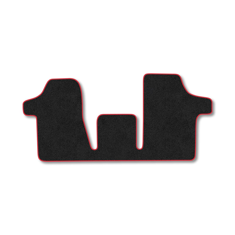 Mercedes Vito (2003-2014) [W639] Carpet Floor Mat Red Trim Red Trim [Walkthrough Van]