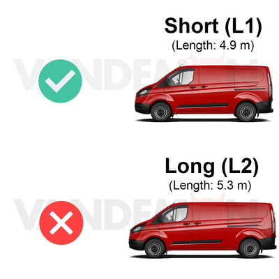 Ford Transit (2013-2024) Custom - Van Guard Ulti Roof Rack