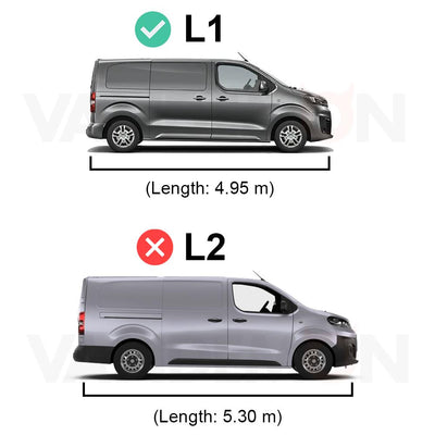 Vauxhall Vivaro Van Guard Racking - Driver + Passenger Side [Silver Pack]