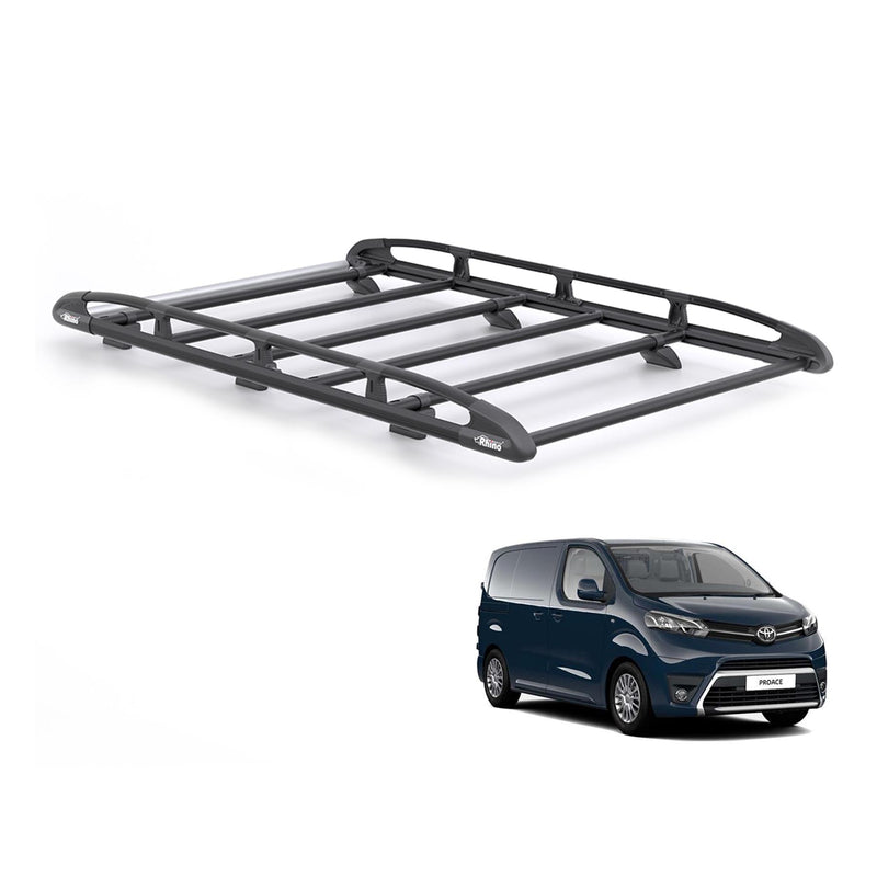 Toyota Proace (2016-2024) - Rhino KammRack Black Roof Rack