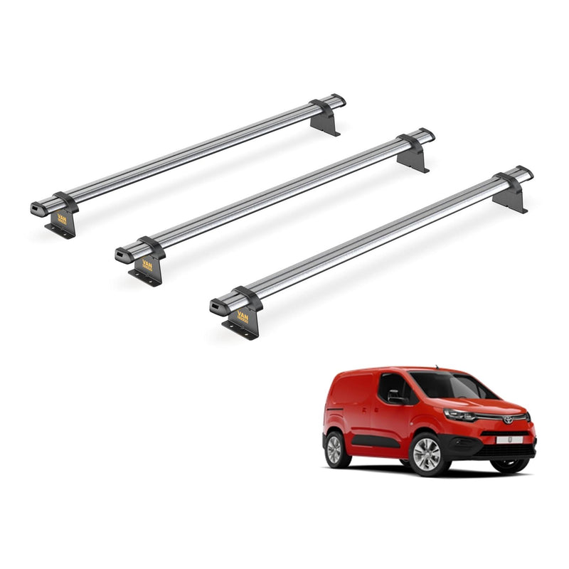 Van Guard Ulti Bar Trade 3 Bars Roof Rack For The Toyota Proace City 2020+