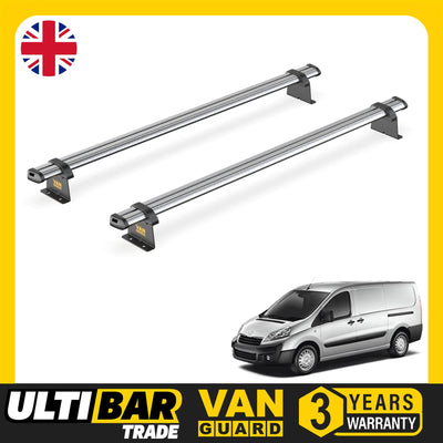 Peugeot Expert (2007-2016) - 2 Van Guard Ultibar Trade Roof Bars
