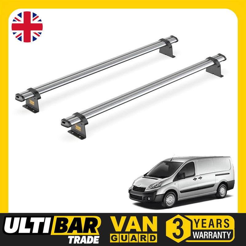 Peugeot Expert (2007-2016) - 2 Van Guard Ultibar Trade Roof Bars
