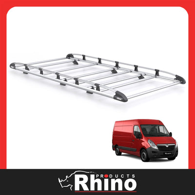 Vauxhall Movano (2010-2021) - Rhino KammRack Black Roof Rack
