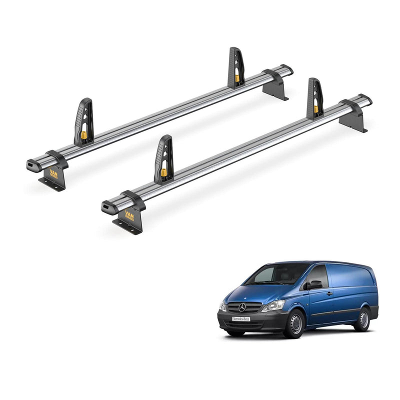 Mercedes Vito Roof Rack for 2003-2014 2 Bars and Roller Van Guard UltiBar Trade