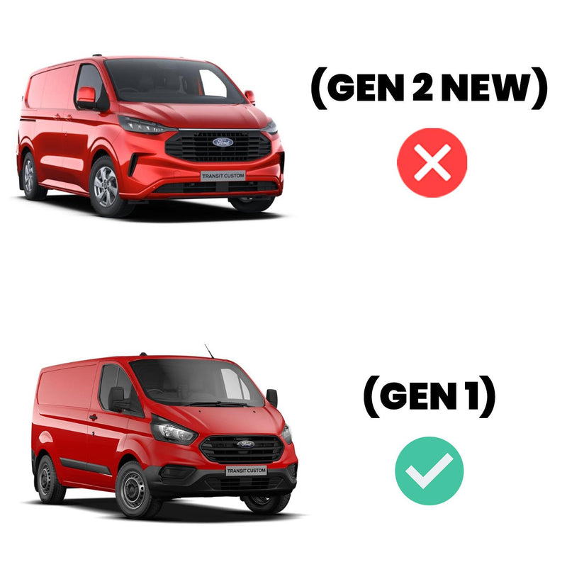 Van Guard 6-Step Rear Door ULTILadder for Ford Transit (2000-2014) [H2]