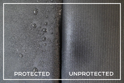 VW Transporter (T6 2015-) - Tailored Front Row w/ Armrests Seat Covers in Black (1+1)