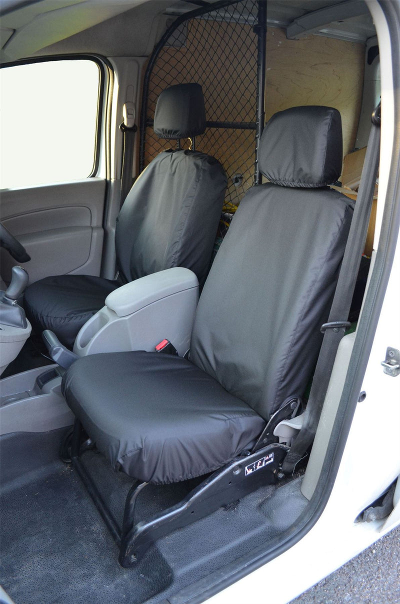 Mercedes Citan (2013-) - Tailored Front Row Fold Pass. Seat Covers in Black (1+1)