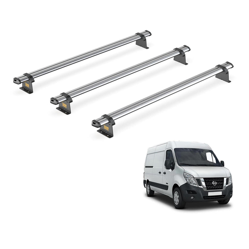 Nissan NV400 (2010-2021) - 3 Van Guard Ultibar Trade Roof Bars