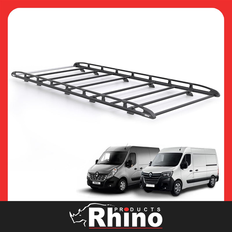 Renault Master (2010-2024) - Rhino KammRack Black Roof Rack