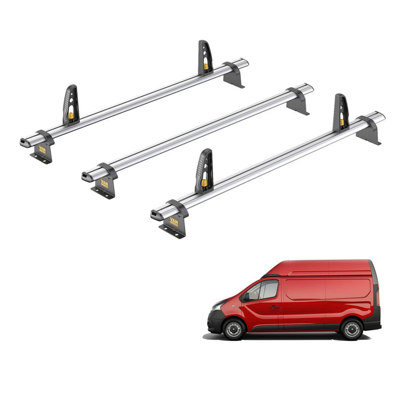 Vauxhall Vivaro (2014-2019) - 3 Van Guard Ultibar Plus Roof Bars