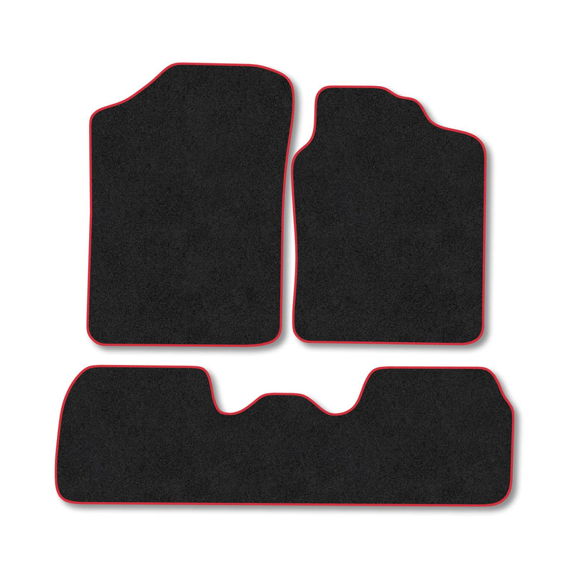 Citroen Berlingo Multispace (1996-2008) Carpet Floor Mat Red Trim