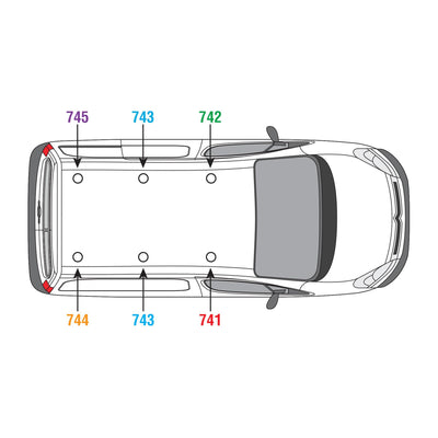 Citroen Berlingo (2008-2018) - Van Guard Ulti Roof Rack