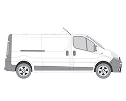 Vauxhall Vivaro (2001-2014) 4 Van Guard Ultibar Plus Roof Bars