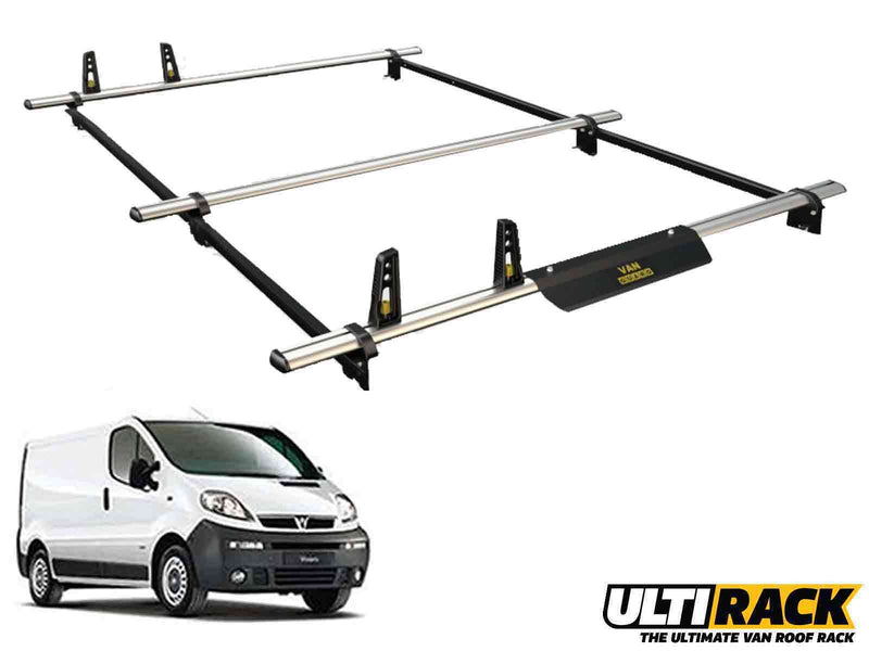 Vauxhall Vivaro (2001-2014) 3 Van Guard Ultibar Plus Roof Bars