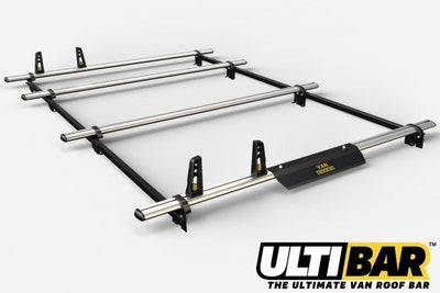 Vauxhall Vivaro (2001-2014) 4 Van Guard Ultibar Plus Roof Bars