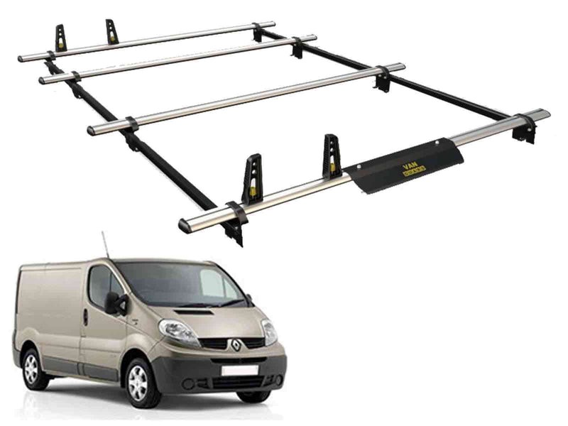Renault Trafic (2001-2014) 4 Van Guard Ultibar Plus Roof Bars