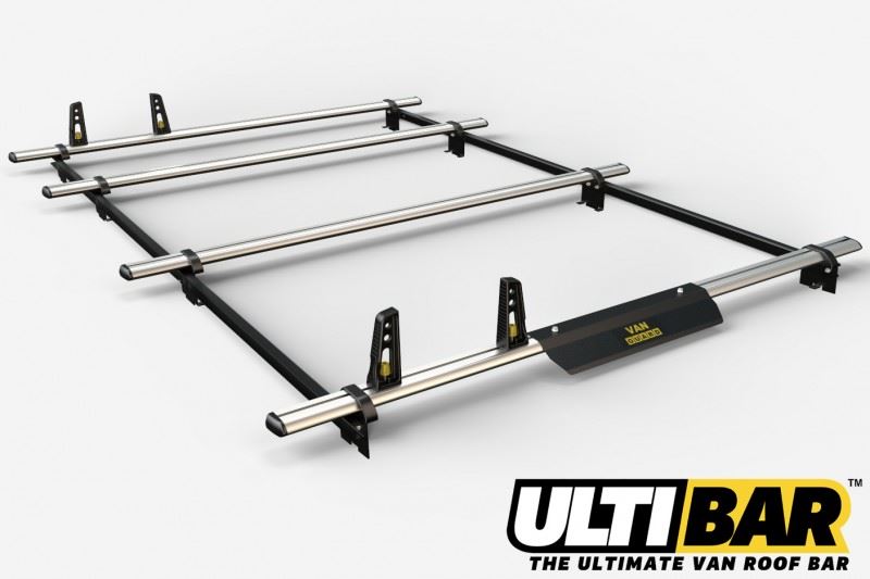 Renault Trafic (2001-2014) 4 Van Guard Ultibar Plus Roof Bars