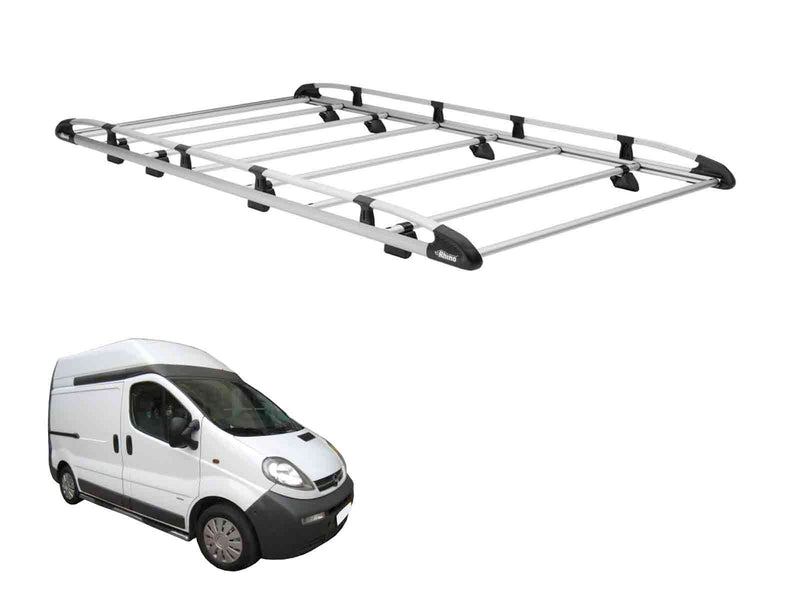 Vauxhall Vivaro (2001-2014) - Rhino KammRack Black Roof Rack