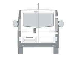 Vauxhall Vivaro (2001-2014) - Rhino KammRack Black Roof Rack