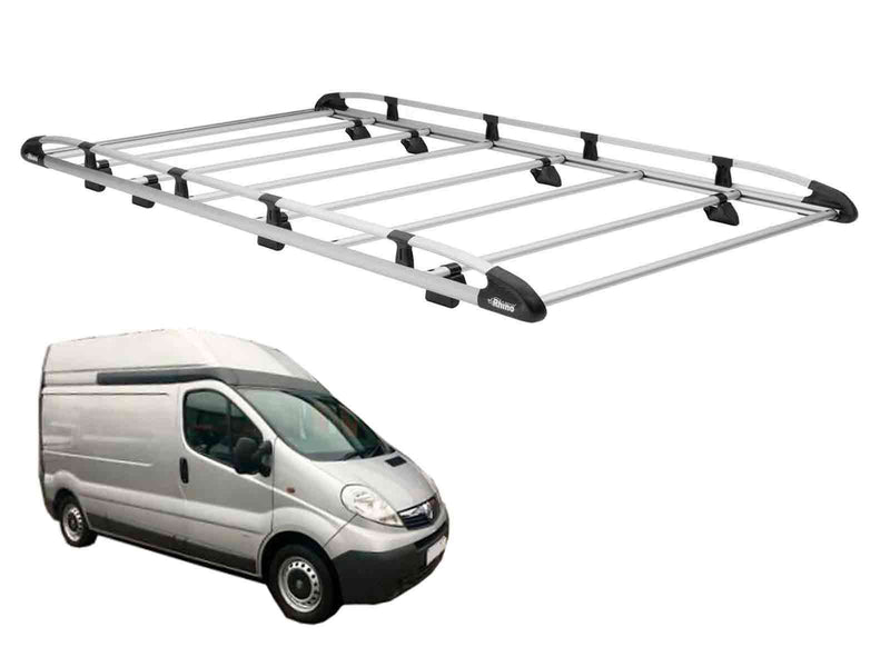 Vauxhall Vivaro (2001-2014) - Rhino Aluminium Roof Rack