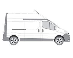 Vauxhall Vivaro (2001-2014) - Rhino Aluminium Roof Rack