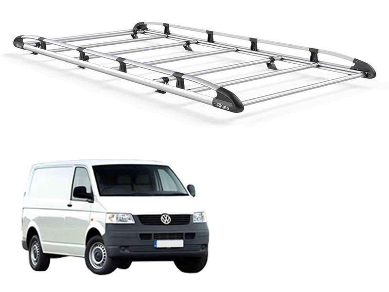 VW Transporter (2003-2015) - Rhino Aluminium Roof Rack