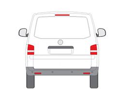 VW Transporter (2003-2015) - Rhino Aluminium Roof Rack