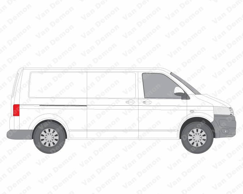 VW Transporter (2003-2015) - Rhino Aluminium Roof Rack