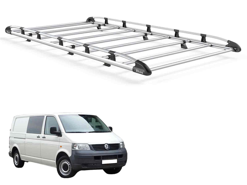 VW Transporter (2003-2015) - Rhino Aluminium Roof Rack